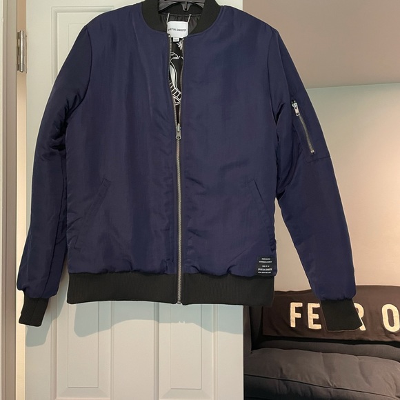 Spiritual Gangster Reversible Puffy Jacket Small - Picture 5 of 10